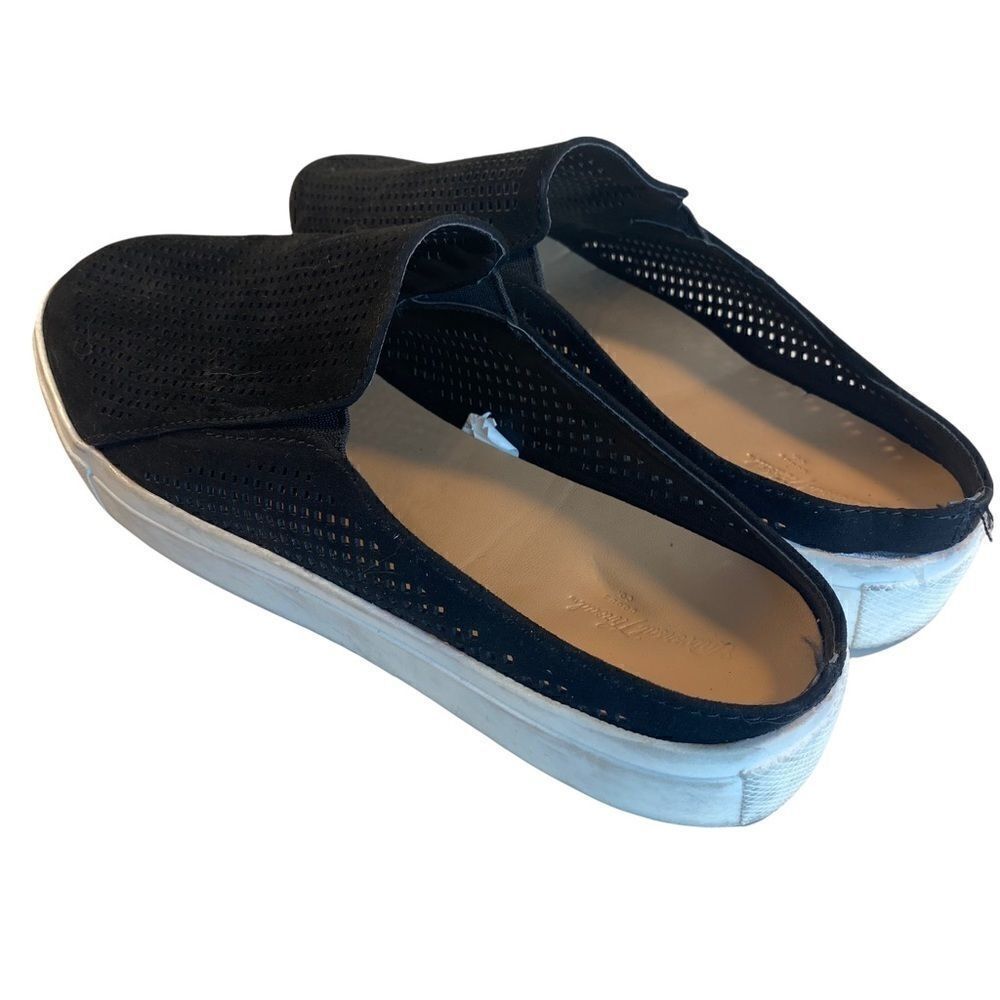 Universal Thread Slide Sneakers Black Perforated - Picture 6 of 7